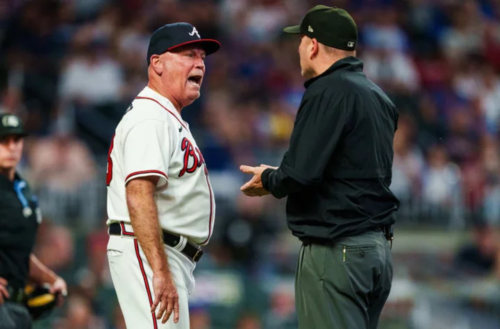 Braves reporter rips umpire for Brian Snitker ejection in NSFW tweet