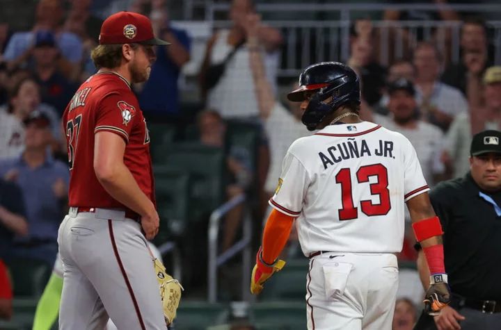 Diamondbacks manager backs Ronald Acuña over his own pitcher for unnecessary drama