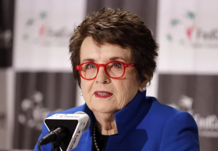 Billie Jean King's push for equal prize money in 1973 is being celebrated at this US Open