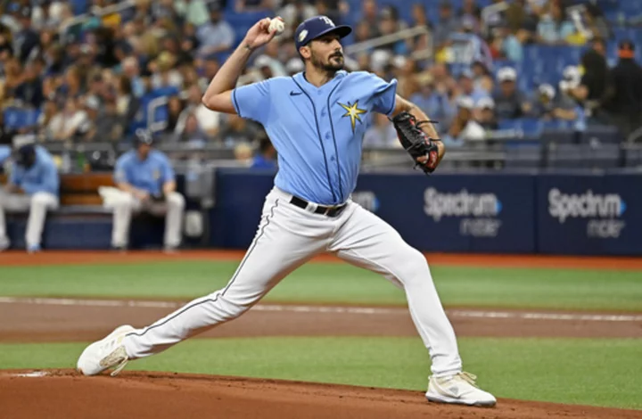 Eflin gets 14th win, Rays beat Mariners 6-3 to take 3 of 4 in series between contenders