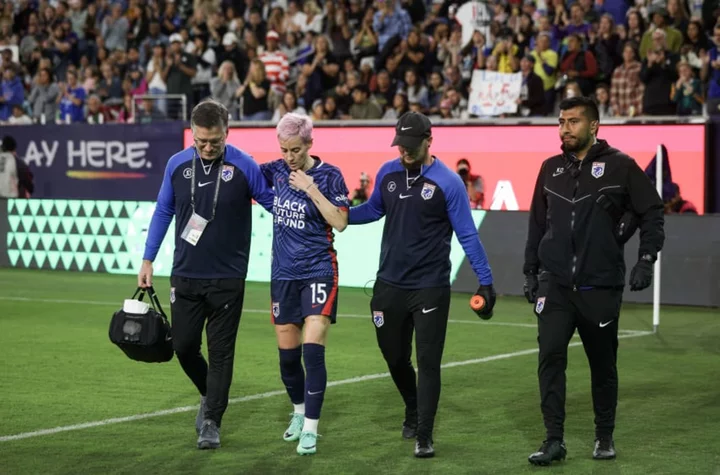 Megan Rapinoe's soccer career ends in heartbreaking fashion