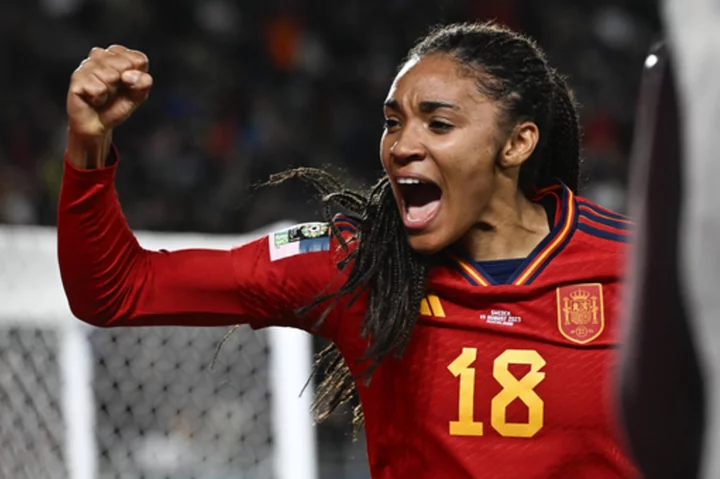 Salma Paralluelo emerges as a star in Spain's run to the Women's World Cup final
