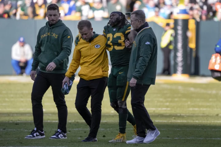 Aaron Jones-less Packers also without Alexander, Campbell, Ford, Wicks and Deguara against Lions