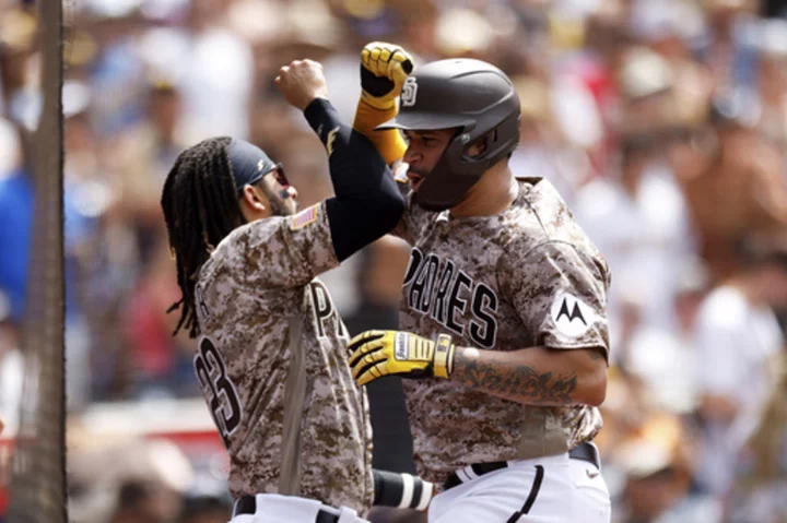 Sanchez and Snell lead the Padres to a 5-3 win over the Rangers for a 3-game sweep