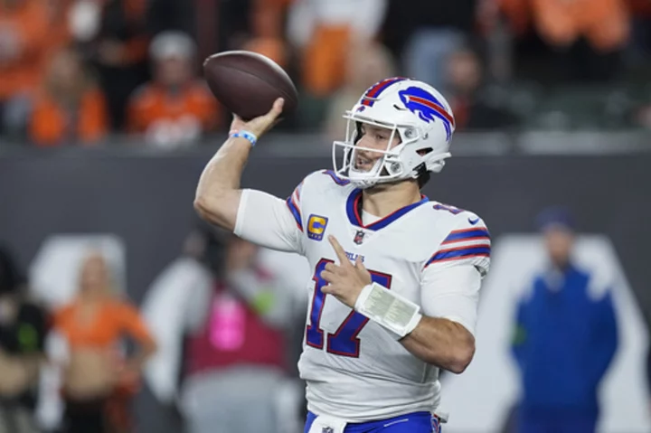 Buffalo Bills back in prime time for 3rd straight week in preparing to host rested Denver Broncos