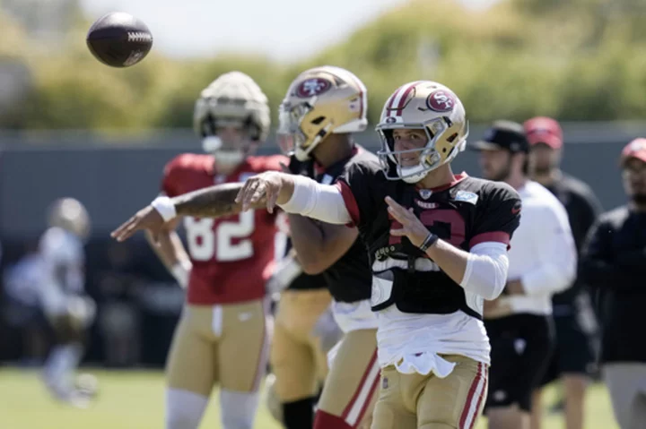 49ers quarterback Brock Purdy feels 'normal' as he works is way back from elbow surgery