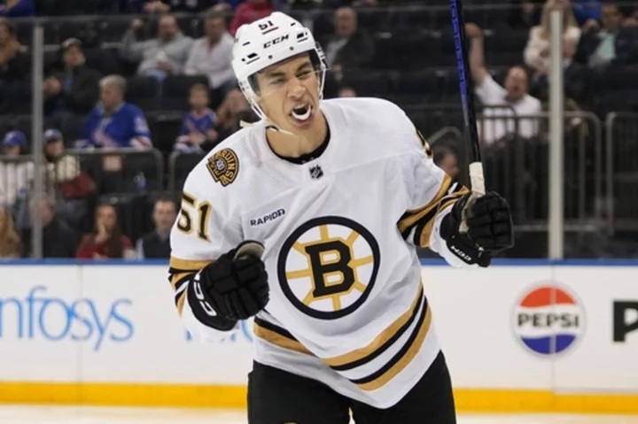 Bruins rookie Poitras plays his way onto roster. Now he needs to find a place to live