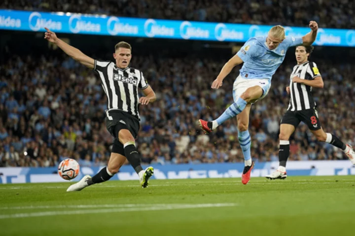 Julian Alvarez’s first-half goal enough for Man City to beat Newcastle in EPL