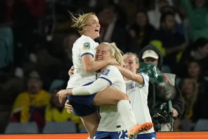 England beats Colombia to advance to the Women's World Cup semifinals
