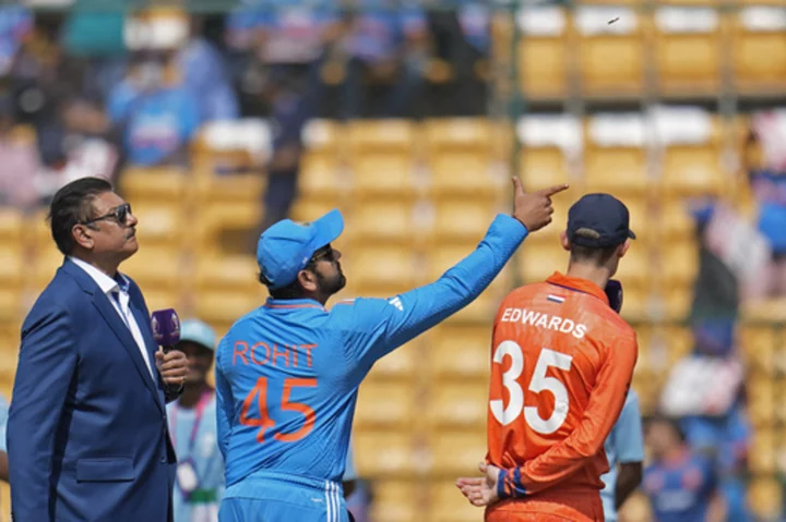 India wins toss and will bat against Netherlands at Cricket World Cup