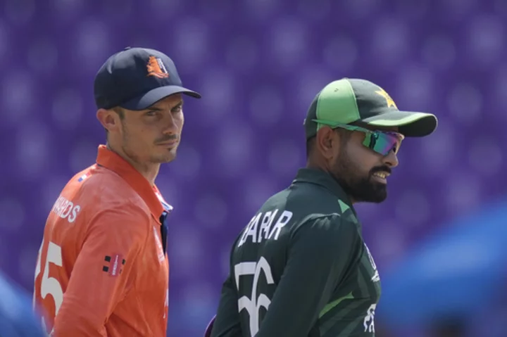 Netherlands wins toss, elects to field against Pakistan at Cricket World Cup