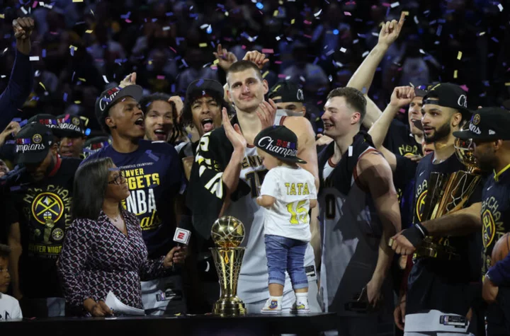 Watch Nikola Jokic’s hometown celebrate Nuggets NBA championship
