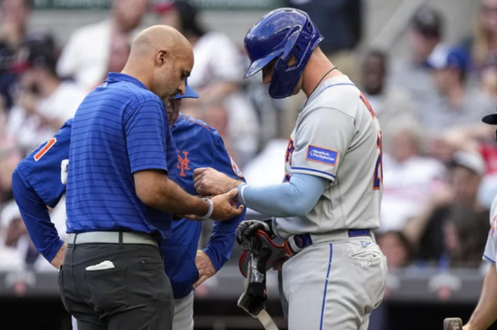 NL home run leader Pete Alonso makes speedy return to Mets after wrist injury
