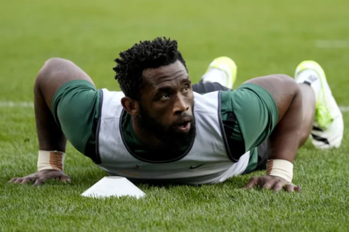 Kolisi makes Springboks return against Wales in Rugby World Cup tuneup