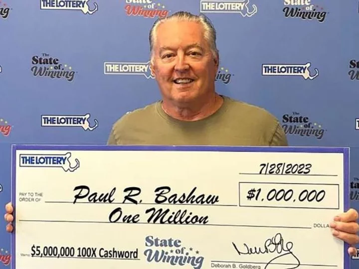 Longtime Massachusetts truck driver wins $1 million 3 days after announcing his retirement