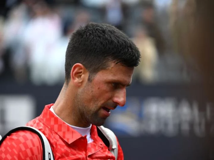 Holger Rune beats Novak Djokovic in rainy Italian Open quarterfinal clash