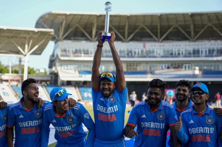 India inflicts 200-run defeat on West Indies to win ODI series 2-1