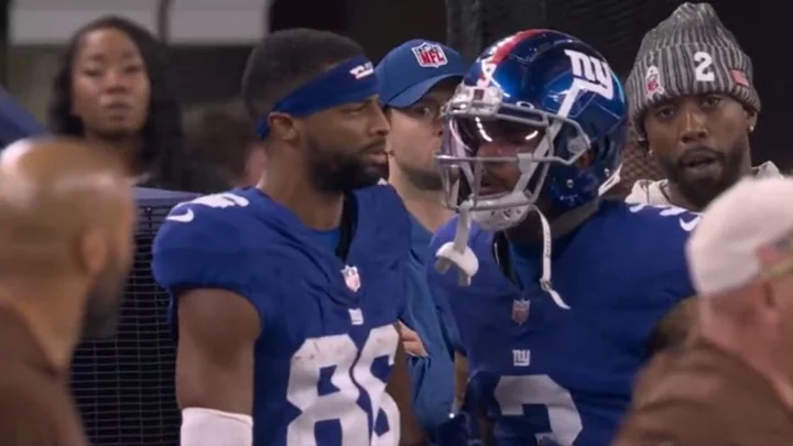 Giants Players Fought on Sideline While Getting Blown Out by Cowboys