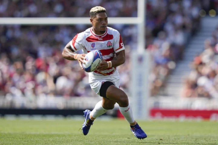 Japan changes 2 backs for must-win Samoa game at the Rugby World Cup
