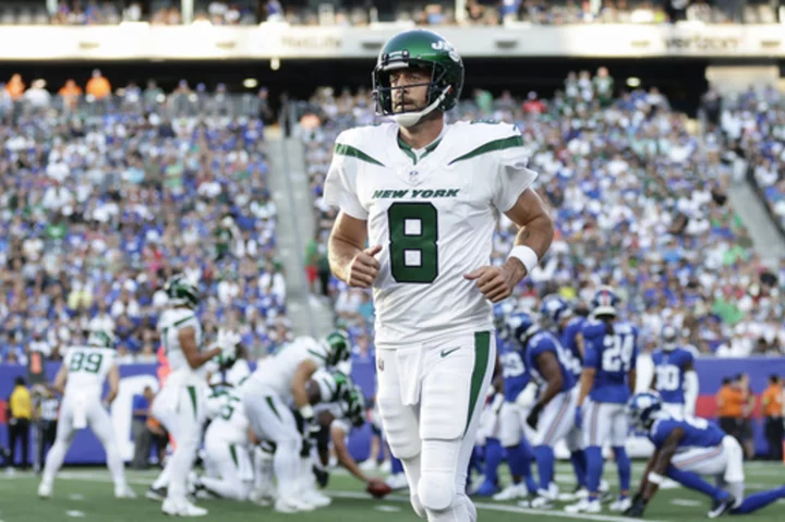Rodgers' debut and Hamlin's return highlight Monday night showdown between Jets and Bills