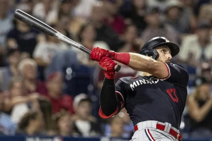 Twins place Joey Gallo on the injured list with a left foot contusion, activate Alex Kirilloff