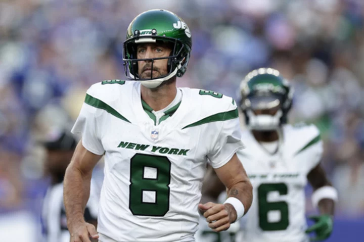 Rodgers' Jets square off against Allen's Bills in Monday night showdown between AFC East foes