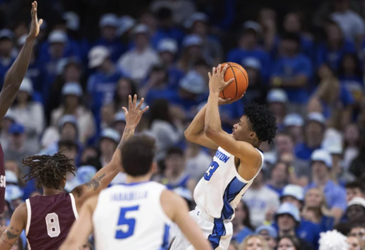 Scheierman and Alexander lead No. 8 Creighton in 82-50 win over Texas Southern