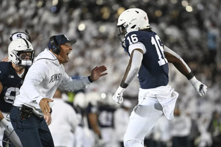 No. 6 Penn State looks to stay on dominant run when the Nittany Lions visit Northwestern