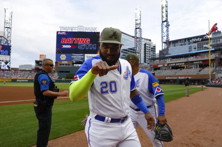 Marcell Ozuna hurts Will Smith and Dodgers feelings with backswing blast