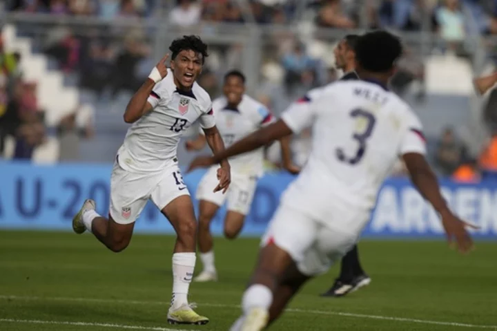 Argentina tops Uzbekistan, US beats Ecuador in injury time at U20 World Cup opener