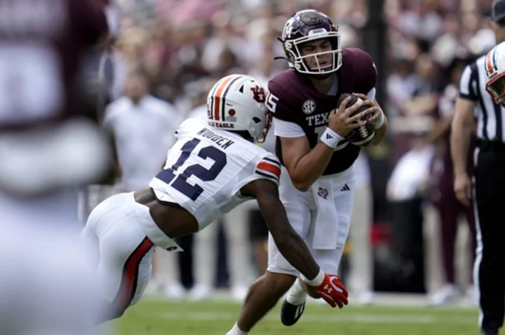 Texas A&M QB Conner Weigman to miss remainder of season with foot injury, coach Jimbo Fisher says