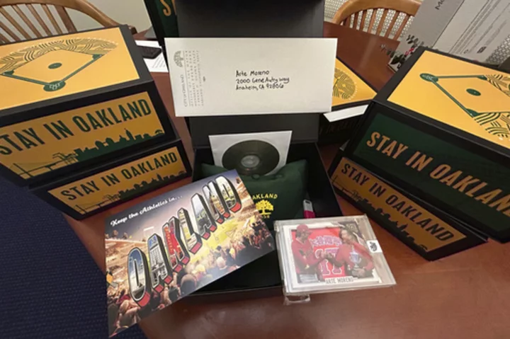 Oakland A's fans are sending MLB owners 'Stay In Oakland' boxes as Las Vegas vote nears