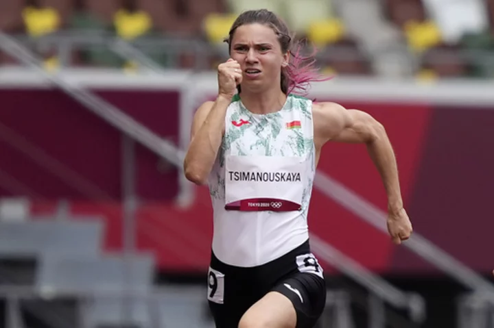 A Belarusian sprinter who was forced out of the Tokyo Olympics has been cleared to race for Poland
