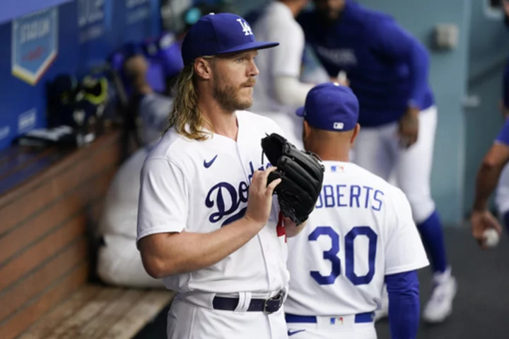Dodgers place pitcher Noah Syndergaard on injured list with no timetable for return