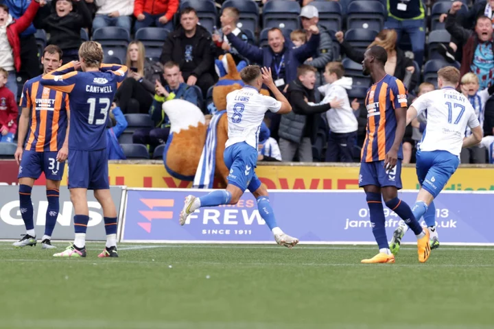 Rangers stunned by Kilmarnock as season begins with defeat at Rugby Park