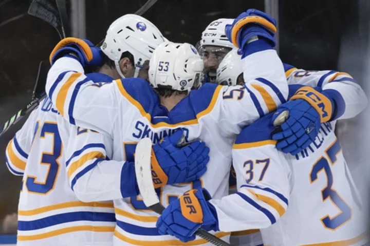 Tuch scores 2, Luukkonen stops 25 shots as Sabres beat Rangers 5-1