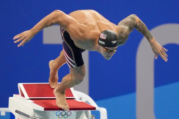 Caeleb Dressel fails to qualify for swimming worlds after 22nd place in 50 freestyle