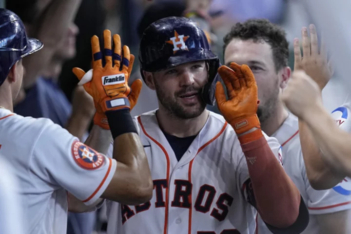 McCormick homers twice to give Astros 3-2 win over Guardians, series sweep