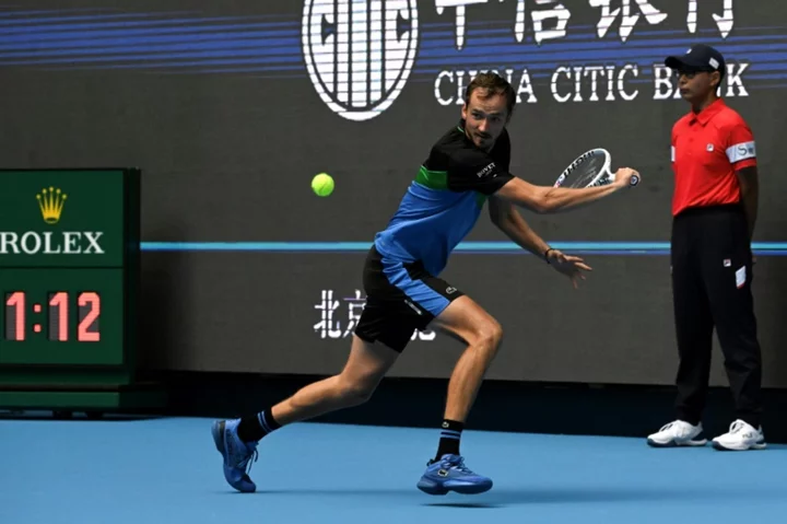Medvedev downs Paul to ease into China Open second round
