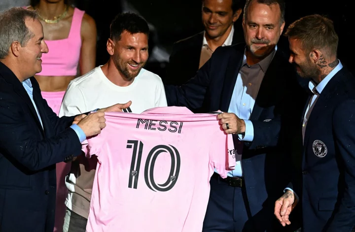 Watch live as Inter Miami hold press conference before Lionel Messi’s first match