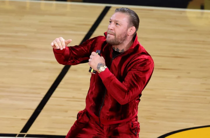 Heat mascot sent to ER by Conor McGregor