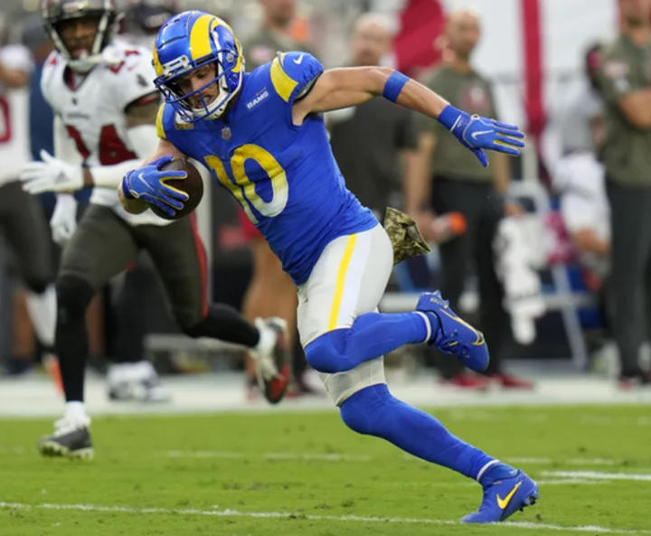 Rams WR Cooper Kupp is still in Minnesota to see a specialist for hamstring injury