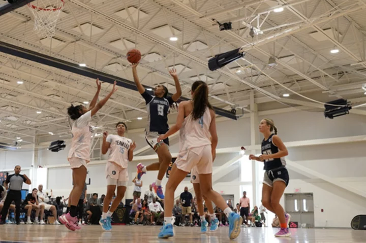 The NCAA's first girls basketball academy is packed, players and coaches call it 'groundbreaking'