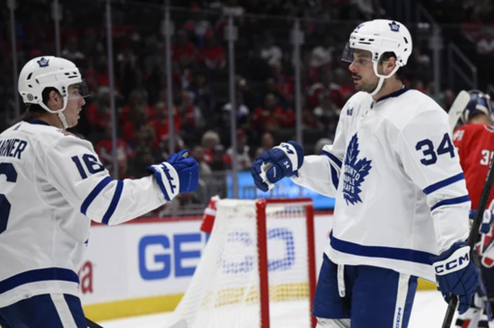 Matthews scores his 7th of the season, Leafs beat the Capitals 4-1 despite Ovechkin's goal