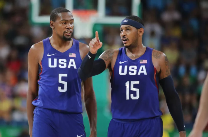 Kevin Durant wished Carmelo Anthony happy retirement with troll of a lifetime