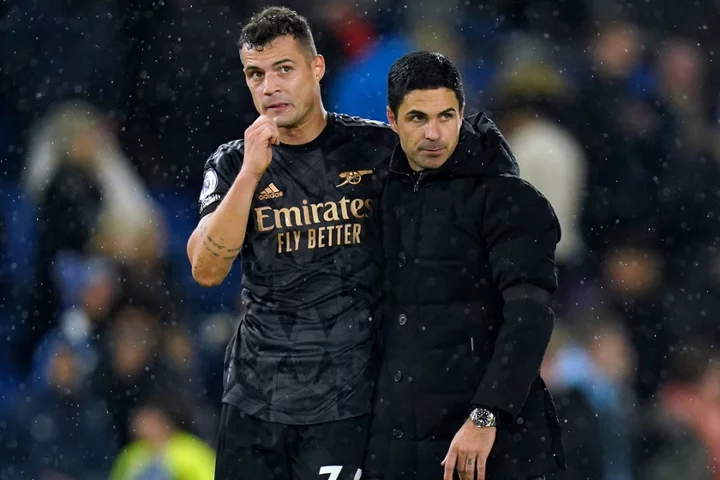 Granit Xhaka believes Mikel Arteta is ‘more than the right manager’ for Arsenal