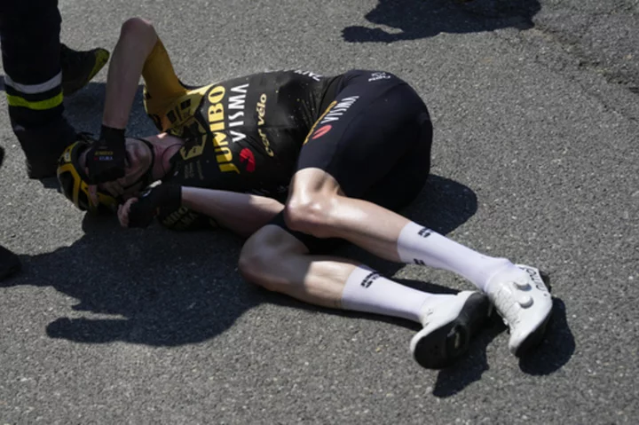 Tour de France teams ask fans to behave better after mass pile-up in 15th stage