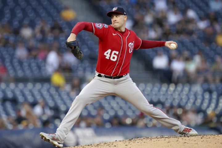 Abrams homers twice, Corbin pitches into the seventh as Nationals ease past Pirates 6-2