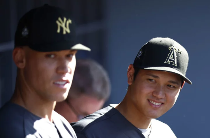 Can Shohei Ohtani break Aaron Judge home run record? Here's his pace now