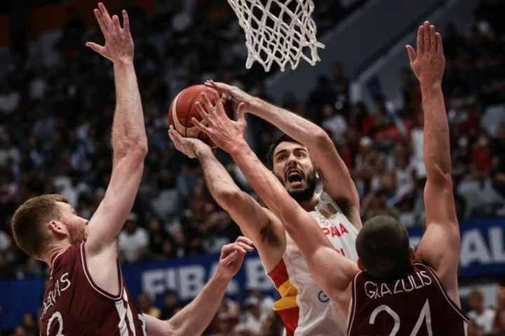 Latvia stun Spain as Basketball World Cup second round begins